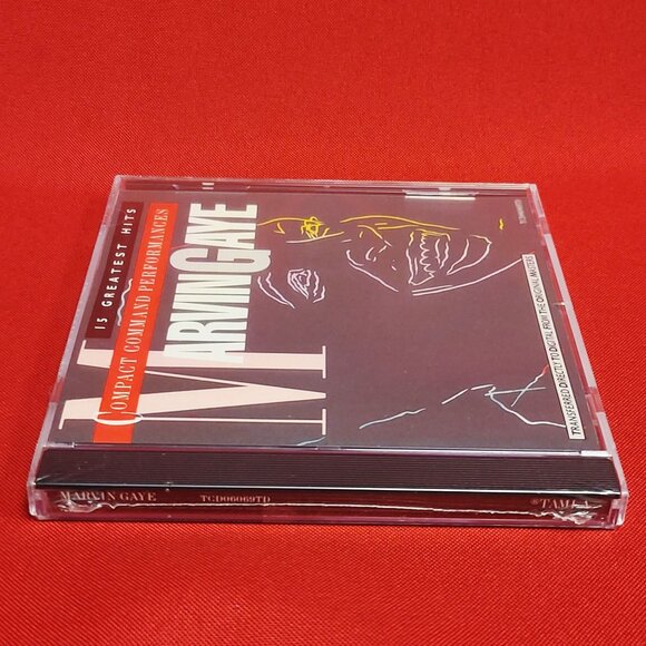 Marvin Gaye 15 Greatest Hits Compact Performances CD 1983 New Sealed - Picture 5 of 8